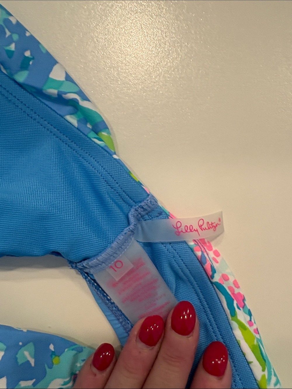 Lilly Pulitzer swim bottom size 10 - Picture 2 of 3